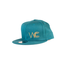 Load image into Gallery viewer, WCCC - Flat Brim - Panel Stitch Hat
